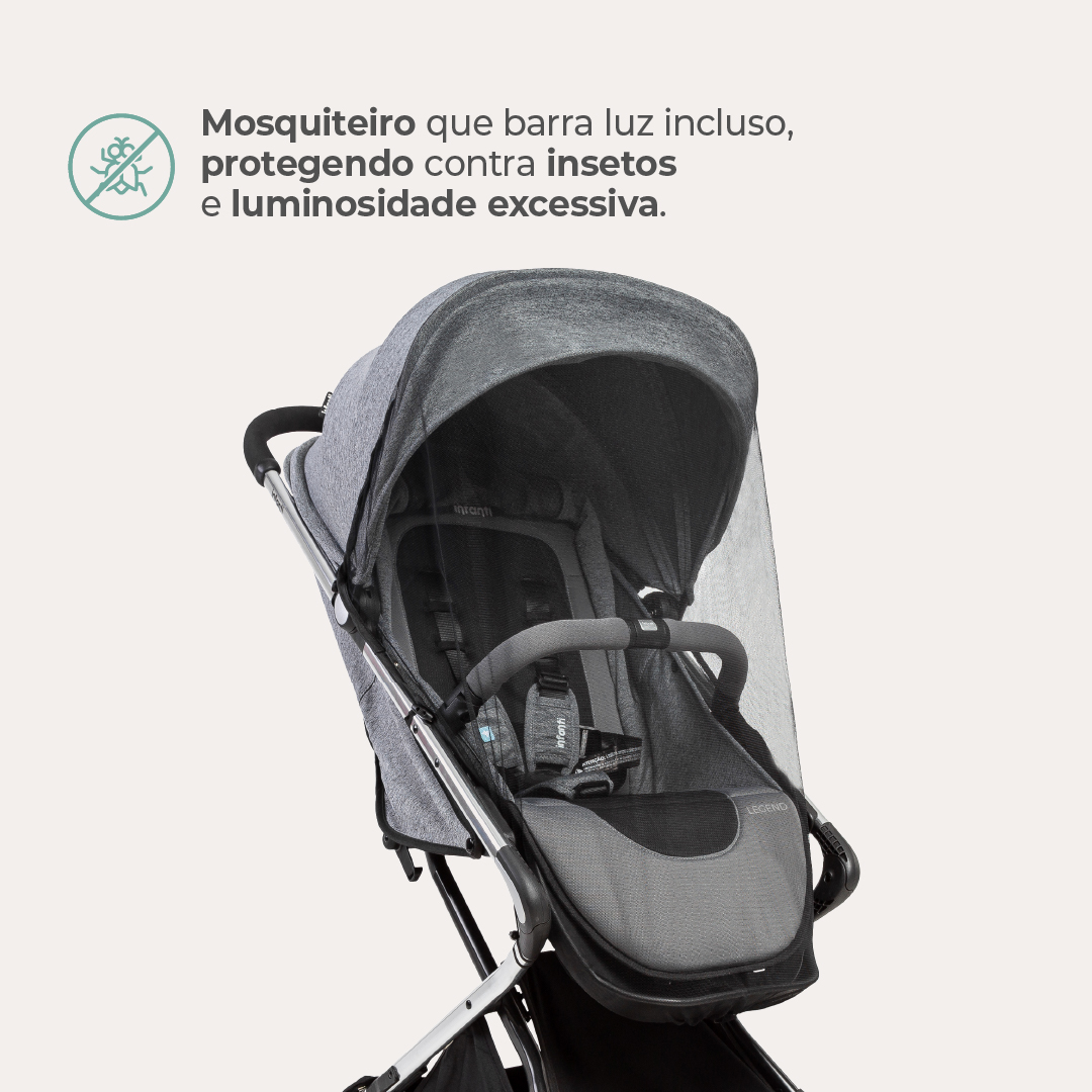 Infanti Brasil | Travel System Legend Zion Duo | Conforto e leveza