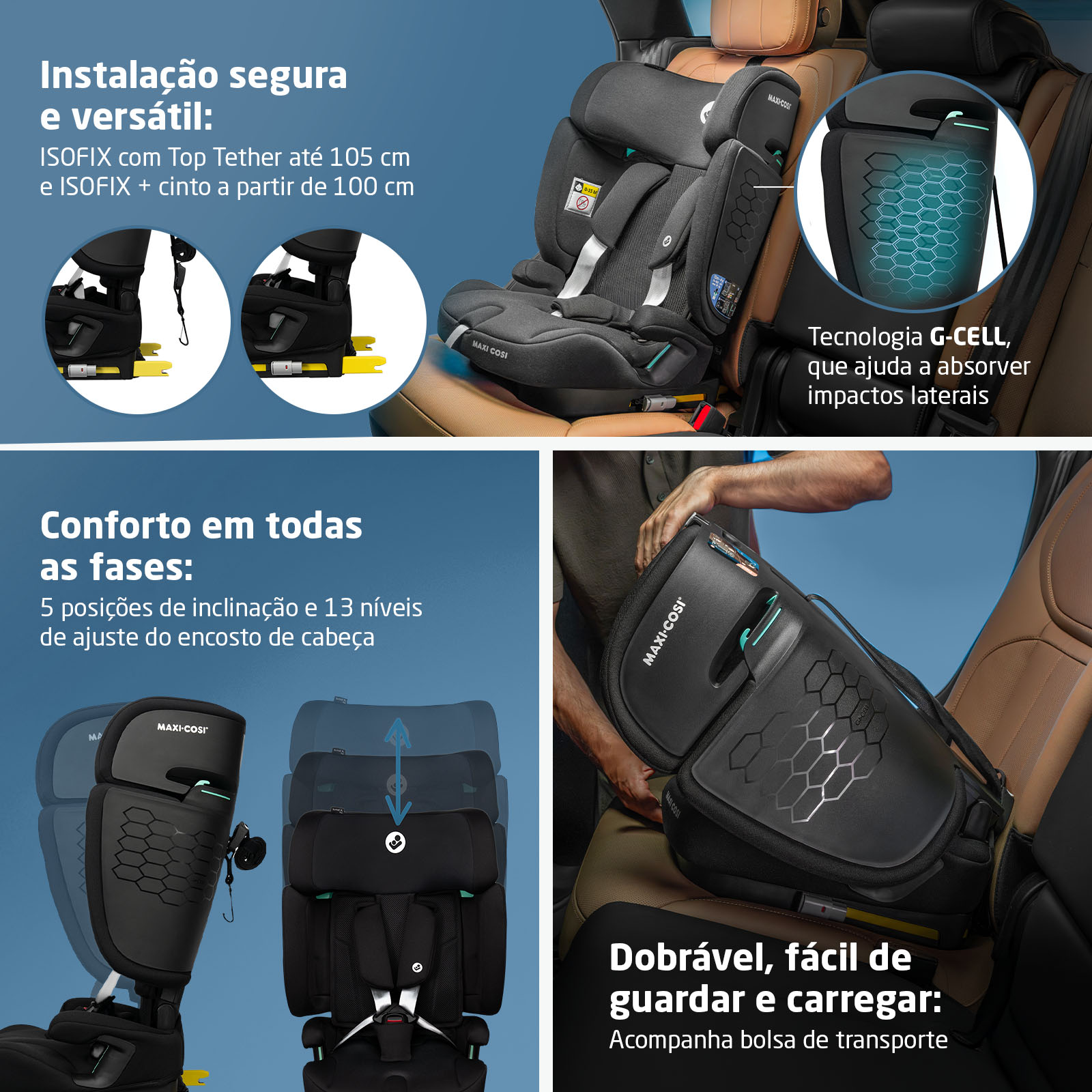 Maxi-Cosi Brasil | Cadeirinha Nomad XL Plus