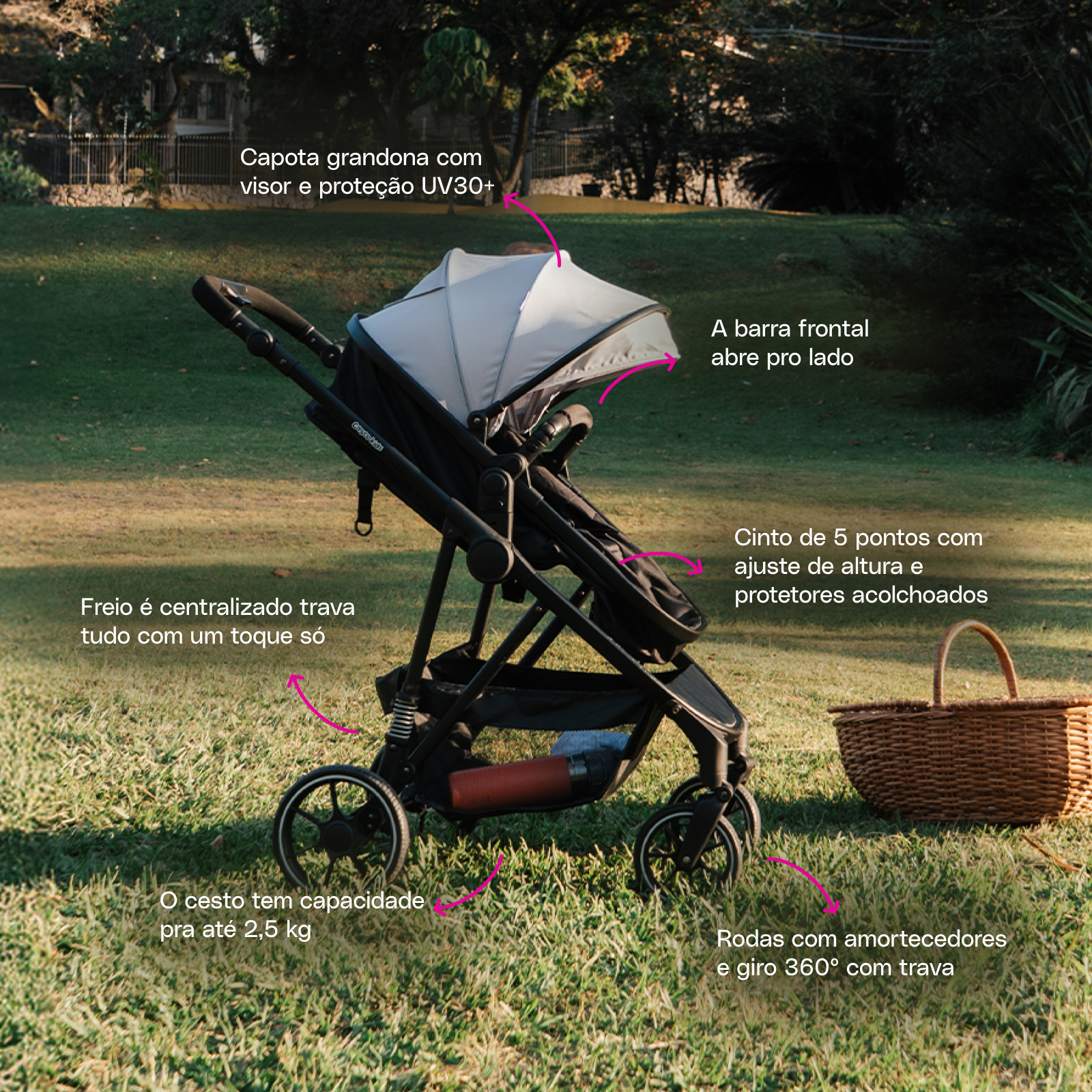 Cosco Kids | Travel System Lummy Trio Isofix
